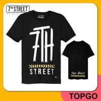 ราคา 7th Street เสื้อยืด แนวสตรีท รุ่น Slow Down (ดำ) SLD002 ของแท้ (317691201)
