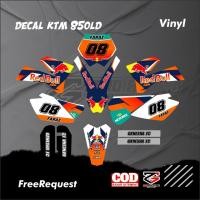 ราคา สติ๊กเกอร์ดีคอล KTM 85 OLD FULL BODY DECAL KLX KTM 85 OLD DECAL STICKER VARIATION KTM 85 OLD (58058012917)