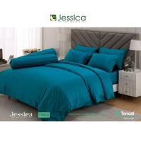 ราคา Jessica Tencel [ทอ 500 เส้น] ชุดผ้าปูที่นอน เจสสิก้า รุ่น เทนเซล สีพื้น TP012 (43973881784)