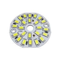 ราคา บอร์ดแผงไฟ LED 5V 12V 220V 3W 7W 10W 12W สีขาวอบอุ่น ธรรมชาติ (18153246573)