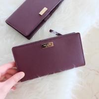 ราคา Kate Spade Flat Wallet Purple พร้อมส่ง (2238856590)