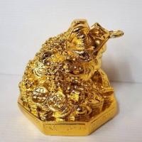 ราคา กบ กบคาบเหรียญ หรือ คางคกคาบเหรียญ กบสามขา คางคกสามขา เซียมซู กบสีทอง กบสีหยก พร้อมส่ง (17172540155)