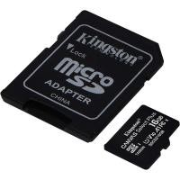 ราคา Kingston 16GB microSDHC Canvas Select Plus 100MB/s Read A1 Class 10 UHS-I Memory Card + Adapter (SDCS2/16GB) (23625849145)