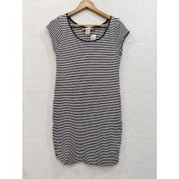 ราคา (B13) เดรสสั้น ผ้ายืด H&M อก 32-34 " ยาว 36 " ลายขวาง แขนกุด (27821385339)