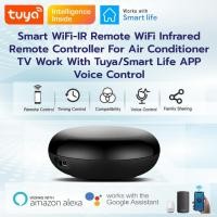 ราคา ส่งฟรี Smart WiFi-IR Remote Infrared Remote Controller Air Conditioner TV Work With Tuya/Smart Life APP Voice Control (25061831832)