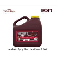 ราคา Hershey's Chocolate Syrup เฮอร์ชีส์ ช็อกโกแลต ไซรัป 3.4 กก.(kg.) (25672887040)