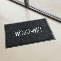 ราคา [ส่งฟรี 646.-] พร้อมส่ง พรม WELCOME " stussy " พรมดักฝุ่น เนื้อ PVC ขนาดใหญ่ : 60x80cm (25238258396)