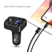 ราคา X8 Dual USB Car Charger เครื่องเล่น MP3 FM Transmitter บลูทูธติดรถยนต์ (7031790815)