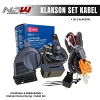 ราคา DENSO แตรรถจักรยานยนต์รถยนต์หอยทากกันน้ําพร้อมชุดสายรีเลย์ / DENSO 12 VOLT ORIGINAL แตรหอยทาก (50253040561)