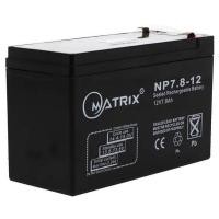 ราคา แบตเตอรี่เครื่องสำรองไฟ Battery Ups 12V 7.8Ah Matrix แบตเตอรี่ยูพีเอส แบตเตอรี่เครื่องสำรองไฟแบบแห้ง 12V 7.8Ah (14889277174)