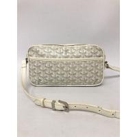 ราคา กระเป๋ามือสอง ของแท้ GOYARD PARIS MADE IN FRANCE สีขาว ขนาด 9 นิ้ว พร้อมส่ง (19062374880)