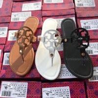 ราคา Tory Burch Miller Thong Sandals (2581641521)