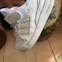 ราคา Putih เด็กวัยหัดเดินเด็ก adidas รองเท้าสีขาวก่อนรักสีขาว (28433157506)