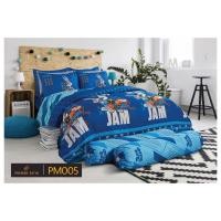 ราคา Premier satin Kids ผ้าปูที่นอน 5 ฟุต 5 ชิ้น [ไม่รวมนวม] ยับยั้งการเกิดไรฝุ่น (23107738018)
