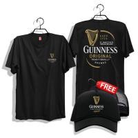 ราคา เสื้อยืดการพิมพ์ดิจิตอลโลโก้ Guinness - เสื้อเชิ้ตผ้าฝ้าย Oblong พื้นฐานสําหรับผู้ชายและผู้หญิง 30S Distro (47454639722)