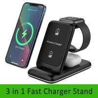 ราคา สถานีชาร์จไร้สายอย่างรวดเร็วแท่นชาร์จไร้สาย 3 ใน 1 แบบพับได้ (42223953282)