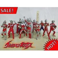ราคา โมเดลฟิกเกอร์ Ultraman อุลตร้าแมน 12 + 1 ตัว ฐานน้ำแข็ง (20127939554)