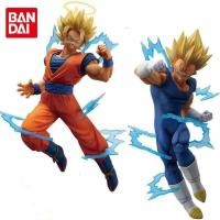 ราคา Bandai Original Dragon Ball Anime Figure Son Goku Vegeta IV Demonization Action Figure Toys for Kid (45608033045)