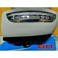 ราคา FITT ครอบกระจกมีไฟ FITT สำหรับยี่ห้อ Honda Jazz 2008 สีขาว ( Color No. NH-578 ) (55256487192)