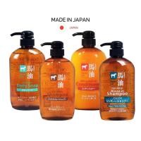 ราคา ญี่ปุ่นแท้ 100% สบู่น้ำมันม้า / ยาสระผมน้ำมันม้า / ครีมนวดน้ำมันม้า Kumano Horse Oil 600ml. (27017366513)
