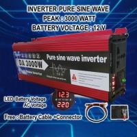ราคา 【กทม.พร้อมส่ง】อินเวอร์เตอร์ สากล 12V/24V to 220V 3000W ตัวแปลงไฟ DCเป็นAC แปลงไฟรถเป็นไฟบ้าน หม้อแปลงไฟ ตัวแปลงไฟรถ วัตต (28681865451)