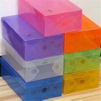 ราคา กล่องใส่รองเท้า 20 แถม 2 ชิ้น พลาสติกใสหลากสี (728615552)