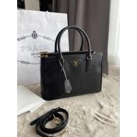 ราคา Prada Saffiano Lux 30 2-Zips สีดำ nero / yr.12 (23133742281)