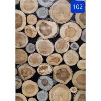 ราคา Wallpaper ติดผนัง เกรด A ลายไม้วินเทจ เนื้อ pvc มีกาวในตัว กว้าง 45 cm. ยาว 10 เมตร ลาย #102 (23175610099)