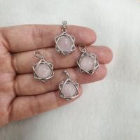 ราคา จี้หินโรสควอตซ์ (Rose Quart)หินโรสควอตซ์แท้ สตาร์ออฟเดวิด(Star of David)ชิ้นละ200 (4088095827)