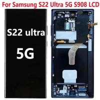 ราคา LCD Digitizer หน้าจอสัมผัสสำหรับ Samsung S22 Ultra 5Gแถมชุดไขควง (22349111211)