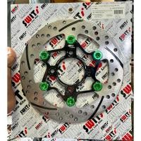 ราคา จานเบรค Swit งานแท้% (มาใหม่ หมุดเลสสีพร้อมลายขีด)ขนาด 220 มิล ใส่ Wave 110i / 125i ปลาวาฬ- LED /PCX/NOUVO (43212581652)