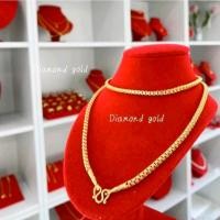 ราคา สร้อยคอลายทาโร่ 24 นิ้ว น้ำหนัก 2 บาท (27404309087)