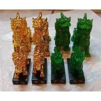 ราคา ปี่เซี๊ยะ เทพย์ปีเซี๊ยะดูดทรัพย์ เรียกโชคลาภ เรียกเงินทอง ปีเซี๊ยะเรซิน สีทองเค สีเขียวหยก (5027671060)