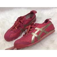 ราคา มือ2 ของแท้ รองเท้า Onitsuka Tiger สีชมพูเข้มกลิตเตอร์ ลิมิเต็ด size 38 รุ่น Mexico66 (6349828295)