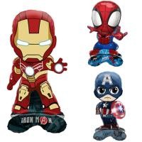 ราคา ลูกโป่งฟอยล์ยืนกัปตันอเมริกา ไอรอนแมนยืน สไปเดอร์แมนยืน (26881519083)
