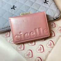ราคา ☆ กระเป๋าสตางค์ใบสั้น สีโรสโกลด์ Cicelle มีกล่องบัตรครบคับ ใหม่มากๆ (56950208958)