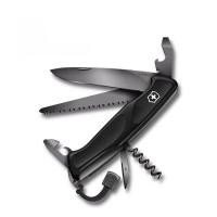 ราคา Victorinox Ranger Grip 55 Large Pocket Knife with Wood Saw - Onyx Black (0.9563.C31P) | มีดพับ มีดพก มีดสวิส (25169180703)