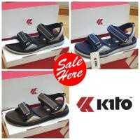 ราคา รองเท้ารัดส้น KITO รุ่น 7515 สี ดำ กรม และ น้ำตาล สวมใส่สบาย ขนาด 41-46 (4545702951)
