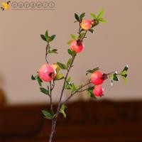 ราคา CORDELL สาขาทับทิมประดิษฐ์, 6-ผลไม้ DIY จําลองผลไม้ทับทิม, การจัดดอกไม้ปลอมพลาสติกหรูหรา Handmade ต้นไม้ปลอมในร่มกลางแจ้ง (51256403327)