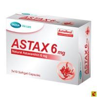 ราคา เมก้า วีแคร์ ผลิตภัณฑ์เสริมอาหาร แอสแทกซ์ 6 มก. 30 แคปซูล (52906128551)