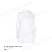 ราคา Alexander Wang ชุดเดรสผู้หญิง รุ่น Logo-Embroidered Belted Shirt Dress Code: 1WC4236616 (44214081599)