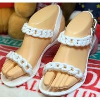 ราคา รองเท้าแตะรัดส้น GIVENCHY Paris Jelly size36 มือ2 ของแท้ (23820108441)