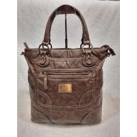 ราคา กระเป๋าหนังแท้มือสอง Anne Klein สภาพมีร่องรอยการใช้งาน (28603138206)