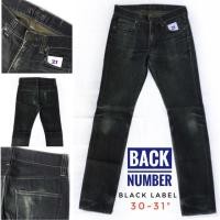 ราคา No.21-VL>>> กางเกงยีนส์ผู้ชาย แบรนด์เนมแม้มือสองญี่ปุ่น BACK NUMBER เอว30-31 (672880186)