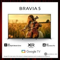 ราคา [New Model]Sony BRAVIA 5 ทีวี 55 นิ้ว รุ่น K-55XR50 Mini LED 4K Ultra HD Smart TV (Google TV) | XR Processor (44456022280)