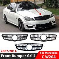 ราคา กระจังหน้ากันชนหน้า อุปกรณ์เสริม สําหรับ Mercedes Benz C W204 C43 2007-2014 AMG (16694703963)