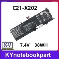 ราคา BATTERY ORIGINAL ASUS แบตเตอรี่ ของแท้ ASUS VivoBook S200E X202E X201E S200L C21-X202 (21910034371)