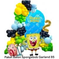ราคา แพ็คเกจบอลลูน Spongebob GARLAND 85SP/ ตกแต่งวันเกิด Spongebob (48256349757)