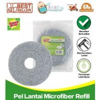 ราคา 3M Microfiber Mop Refill T6 Scotch Brite Floor Mop Single Spin Mop Refill Babymaniashopid (17776602533)