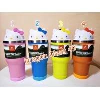 ราคา ฝาปิดกันหกลาย Kitty แก้วสำหรับขนาด 30oz เท่านั้นOzark Trail และ Yeti (7504472193)